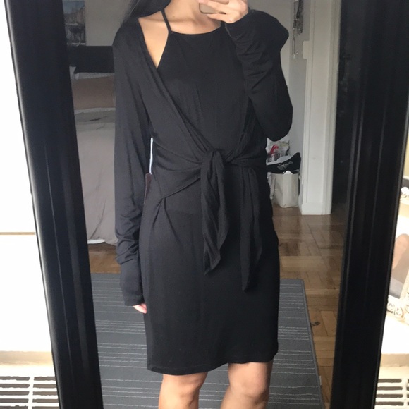 Halter dress with cardigan Clearance